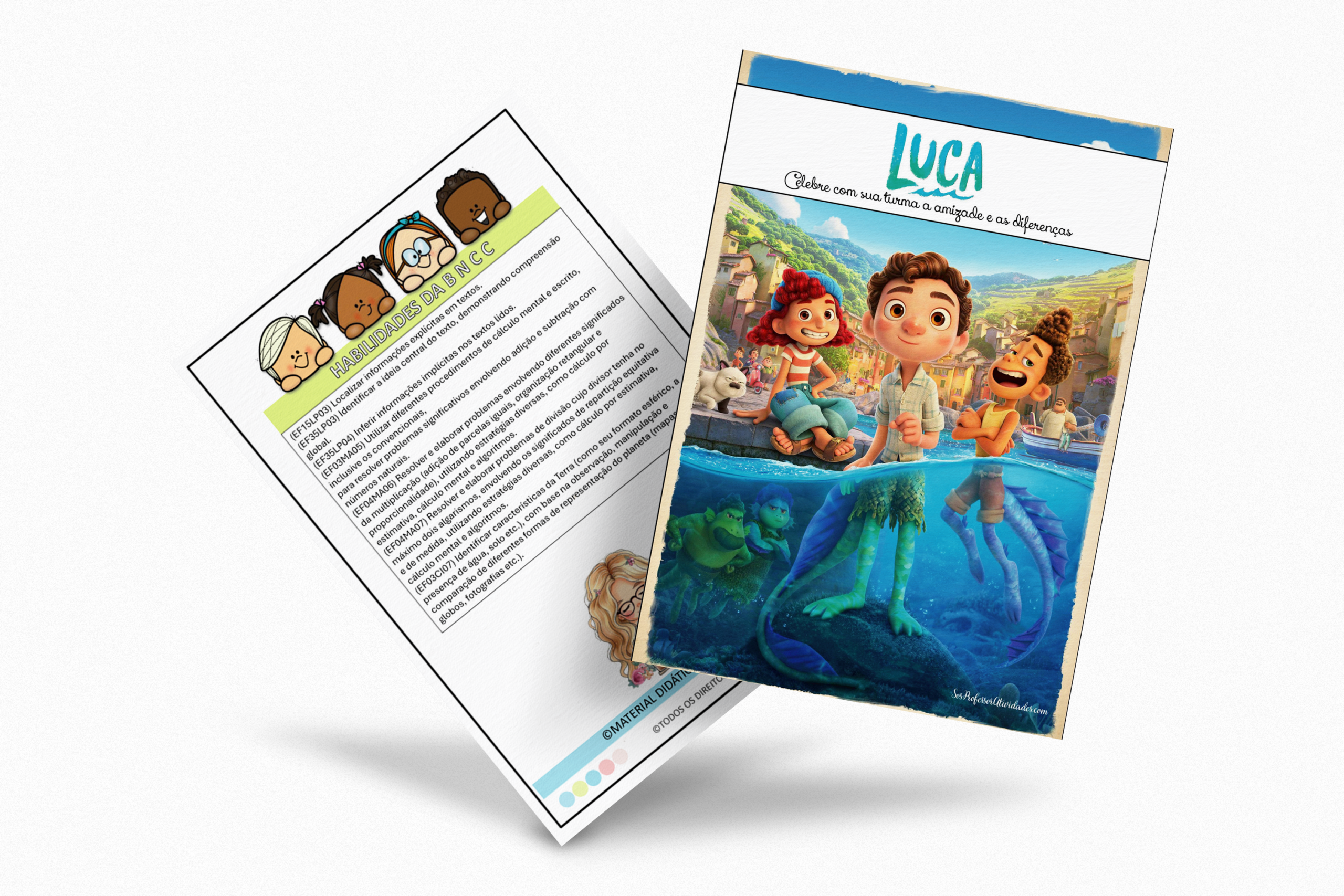 Sequência didática do Filme Luca com mapas e situações-problema